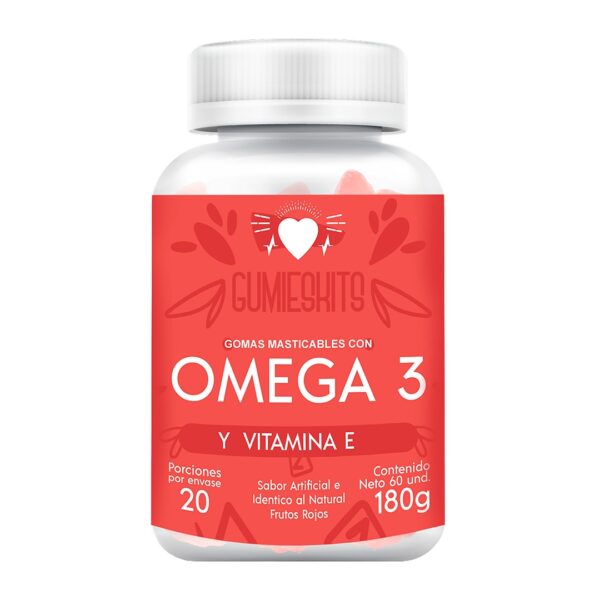 OMEGA 3 CON VITAMINA E 160Und de 180Gr